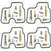 CarbForge Kit Riparazione Carburatore per CBF600 PC38 2004-2007 600cc 600 | VP-type carburatore per CB600F Hornet PC34 CBF600S CBF600N CBF 2006 riparazione ricambi moto revisione ricambio