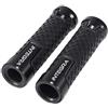 TAOBOZI Per H&ONDA Integra 700 750 S 750D DCT NC750 NC750D 7/8 '' 22mm Bar Ends Manopole Manubrio Moto(Black)