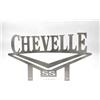 Bamboli Ltd. Targa insegna finestra Chevelle SS Club Classic metallo Hot Rod taglio...