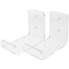 Toddmomy 2 Pezzi Supporto da Parete per Skateboard in Acrilico | Adatto per Deck e Surfboard, Installazione Semplice su Parete in Gesso, Protezione Antigraffio