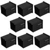 DEARMAMY 8 Pezzi Manicotto Interno per Tubo Quadrato, Inserto Fitness