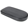 Sluffs Cuscino del sedile della bici Cuscino ampio e morbido, cuscino del coprisedile della sella posteriore della bici in PU nero Comfort antiscivolo Accessorio per bicicletta di facile installazione