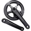 Kfwfuaee Guarnitura a singola velocità 52T/48T/40T, in lega di alluminio, per bicicletta, pieghevole, bici pieghevole