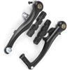 Aoresac Alluminio V Brake Set per 24 26 Inch Road Bike Front Rear | Struttura in lega leggera, design facile da installare, per la maggior parte delle mountain bike, bici da strada, BMX