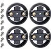 Poystng Set adattatori per montaggio computer include 4 basi