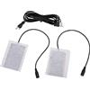 Ejoyous Pad Riscaldante Elettrico, Portatile 5V In Fibra Di Carbonio Pad Elettrico Riscaldato USB Scaldamani USB Elettrico Febbre Tappetino Di Calore Guanti Di Ricarica, Scaldacollo A Mano Pad Riscaldante Per