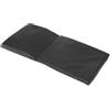 Gatuida Cuscino per Sit Up, Training Cushion Pieghevole, Cotone e Pelle Sintetica, Nero, Portatile e Leggero, per Allenamenti Addominali e Crunch, Supporto Schiena
