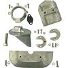 Marine Products Kit di anodo di magnesio adatto per Mercruiser Alpha 1 Gen 2 con anodo a pinna, include kit di anodo di magnesio di grado militare statunitense
