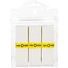 Padel-Point Padel Premium Grip Confezione da 3 Overgrip da Padel Bianco
