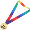 TOYANDONA Medaglia per Competizioni di Corsa, Medaglia Premio in Lega Oro, Incisione Dettagliata, Leggera e Portatile, per Eventi di Running e Gare di Atletismo, per Atleti e Giovani