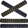 CLISPEED 2 Paia Copripagaia Antiscivolo per Kayak, Spugna Nera, 22cm | Protegge le Mani, Adatto a Lato Destro e Sinistro, per Pagaia Barca, Uso in Kayak, Accessorio Sportivo