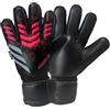 adidas Predator Match Fingersave - Guanti da portiere Stealth Victory, taglia 8