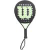 Wilson Match Point Padel Blk/Lime 2 Racchette da padel 388g Unisex nero