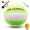 Agarte Palla da Pallavolo, Pallone Beach Volley, in morbida pelle, Taglia 5 in PVC | morbide palline da pallavolo, Con Borsa a Rete Con Pompa, per interni, esterni, regalo per ragazze, ragazzi, adulti, volley
