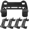 IMIKEYA 5 Pezzi Morsetto di Fissaggio Pompa Bici in Nylon Nero Leggero | Supporto per Tripiede, Adatto alla Maggior Parte delle Biciclette, per Bloccare Gonfiatore, Colore Nero