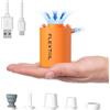 FLEXTAILGEAR Mini Pump 2024, pompa ad aria elettrica da 4kPa per materasso ad aria per il gonfiaggio e lo sgonfiaggio, pompa da campeggio ricaricabile per letto ad aria