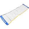 LIFKICH Rete da Tennis Portatile 122 Pollici X 30 Pollici per Campo | Uso Indoor e Campi Comunitari, Tessuto a Maglia, Tensione Uniforme, Piegatura Facile, Blu