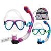 DYNAMICNORD - La Gomera Pro Jr. - Set da Snorkeling per Bambini - Progettato in Germania - Set da Immersione professionale in silicone per bambini con boccaglio asciutto, Combo Set Junior