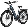 HITWAY City Bicicletta elettrica, 250W City Cruiser E bike, batteria rimovibile 48V 18Ah Portata massima 55-80KM, 7 velocità, bici elettrica per pendolari per adulti