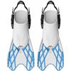 LeeQinersw da Nuoto da Snorkeling da Immersione Regolabili con Rigida E Flessibile per Propulsione Potente Adatte per , color to 5 , size to 5