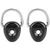 Aoresac Anello a D per kayak, 2 pezzi, accessori di sicurezza, pregevole fattura, plastica in acciaio inox, design moderno, anello girevole, schienale del sedile, gambe
