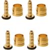 Healeved 8set Inserto Ago Olio Rame per Tubo Freno a Disco Idraulico Prevenzione Perdite Olio per Impianto Frenante Bici per Corse Impegnative