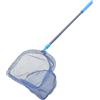 HEMOTON Raccoglipalline da Ping Pong Telescopico Portatile Leggero Blu | Lega di Alluminio, PP e Poliestere, Struttura Estensibile, per Raccolta Rapida delle Palline