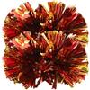 DEARMAMY 2 Pezzi Pompom da Cheerleading Manico, Pet Leggero, Lucido