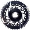 DQZJXVMKLWT Compatibile con la Corona SRAM Red AXS 2X Accessori | 50-37T 8 bulloni a montaggio diretto rotondo for strada 12 vel