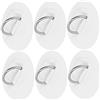 BOLORAMO Fibbia con Anello a D per gommone Marine d Ring Patch Accessori per Tavole da Surf Facili da Usare Toppa con Anello a D per Kayak Nylon + PVC per PVC Gommone Piezas para Kayaks y piraguas
