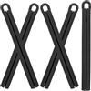 DEARMAMY 5 Pezzi Supporto Appeso per Stecche da Biliardo in Gomma, 19 CM