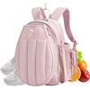 Generic Borsa da tennis da donna trapuntata grande borsa termica multiuso | Borsa per racchette da Tennis per Badminton, Palestra, Viaggi, Esterni e Interni, Allenamento E Quotidiano