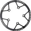 DQZJXVMKLWT Compatibile con la Corona Singola Litepro 130BCD Accessori | Rotondo in lega 45-58T adatto for strada pieghevole 130 BCD