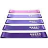 Generic Fasce elastiche antiscivolo per allenamento, per gambe, braccio, fitness