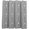 VILLCASE 4 Pezzi Gancio per Sedile Barca in PVC per Canoa e Yacht | Design, Resistente alle Intemperie, Antiscivolo, Installazione Rapida, per Barca Gonfiabile