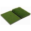 LeeQinersw Allenatore Golf Indoor Tappetino Allenamento Golf Tappeto Battuta Golf Pista Pratica Golf con Superficie a Due Texture Pieghevole Base Antiscivolo E