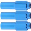 POPETPOP 3 Pezzi Vite di Regolazione Cambio Bici Regolatore Cavo Bici Lega di Alluminio Blu Regolazioni Precise Installazione Semplice