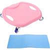 ABOOFAN Disco Addominale Scorrevole per Esercizio, Allenamento Core, PP PU | Strumento Multifunzione, Materiale Sicuro, per Uomini e Principianti Fitness, Uso Domestico, Set Singolo Colore Casuale