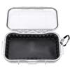 Agatige Scatola per Attrezzatura da Pesca a Scomparti Aperti, Contenitore per Attrezzi Dispositivo Organizzativo Impermeabile Multifunzionale Gear Tool Storage Box per Campeggio, Pesca (Trasparente)