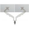 Leitz Braccio per doppio monitor salvaspazio Ergo (Leitz Ergo Space Saving Dual