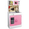 TEOREMA Cucina in Legno con Forno e Microonde 42x25x90H Cm