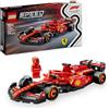 LEGO Speed Champions Auto da Corsa Ferrari F1 SF-24 Giocattolo da Collezione con Minifigure del Pilota di Formula 1 - Modello per Bambini da 10 Anni o per Adulti Fan degli Sport Automobilistici 77242