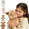 Grease Killer Peluche Che Corre 45cm,Mucca Che Corre Peluche Con Gambe Mobili | Peluche Morbido E Divertente,Simpatica Decorazione Casa per Regalo a Famiglia E Amici