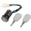 UTTASU Interruttore di accensione con chiave per auto elettrica, auto giocattolo per bambini, interruttore di alimentazione 6V 12V, ricambio per giocattolo Ride-On Toy, telecomando, 4 ruote, con 2