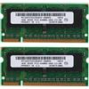Joskeijky 2 Pezzi DDR2 4 GB per Notebook Ram 800 MHz PC2 6400 SODIMM 2RX8 200 Pin per Memoria Del Computer Portatile
