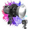 COLBOR CL60R 65W RGB Full Color Video Light 2700-5600K CRI97+ App Control Support PD Power Bank Daylight APP Control for Live Streaming Camera Recording