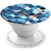 PopSockets - portadocumenti con supporto e impugnatura per smartphone e tablet - sirena