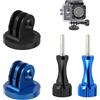 Cosswe Adattatore per treppiede, in alluminio, adattatore per treppiede, adattatore per treppiede, con viti a cricchetto, accessorio compatibile per GoPro Hero 9/8/7/6/5, DJI Osmo Xiaoyi