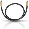 OEHLBACH NF 214 Subwoofer-Kabel - Hochwertiges Cinch-Kabel für kraftvollen Bass, versilberte Kupferleiter (SPOFC), 24kt. vergoldete Kontakte, optimale Signalübertragung, 8 Meter, Anthrazit