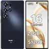 OUKITEL C66 Smartphone Android 16, 24GB+512GB/1TB, 6.73 120Hz Telefono